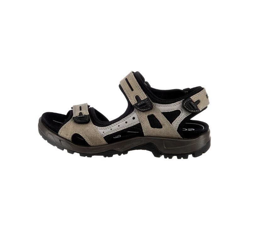 Image of ECCO Men's Yucatan Sandal,Tarmac /Moon Rock,45 M EU (US Men's 11-11.5 M)
