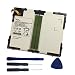 Produktbild Bestome Ersatz EB-BT585ABE EB-BT585ABA Tablette Akku Kompatibel mit Samsung Galaxy Tab A 10.1" 2016 SM-T580 SM-T585 SM-T585C SM-P580 SM-T587 SM-T587P Tablet mit Werkzeugen