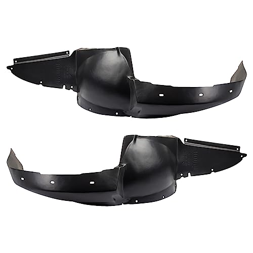 Image of TRQ Inner Fender Liner Set Compatible with 2007-2009 Pontiac G5 GM1250121 GM1251120