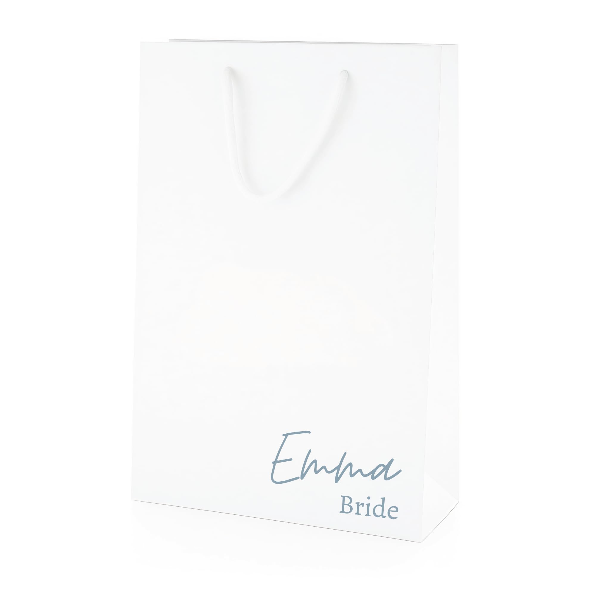 COOKIES AND KOALAS Bridesmaid Gift Bag Decal White Medium Tall 25x35x10cm