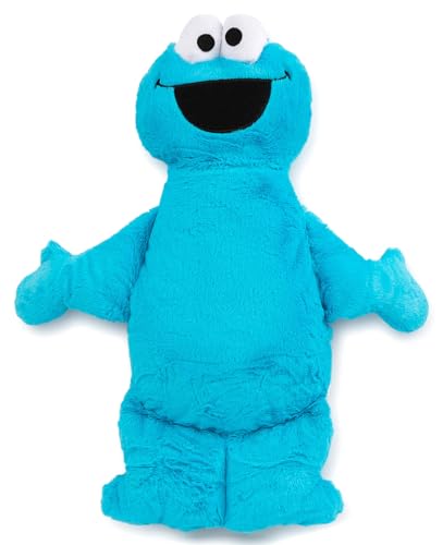 Jay Franco Sesame Street Plush Stuffed Cookie Monster Large Pillow Buddy - Super Soft Polyester Microfiber, 22 inch (Official Sesame Street Product)