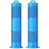 VVEBUY Spa Silver Ion Mineral Cartridge Stick Compatible with Jacuzzi Hot Tubs | Fits J-300, J-400, J-500 Series (Part 2890-185) | Copper-Free Formula | 8-Month Crystal Clear Water Supply (2, Blue)