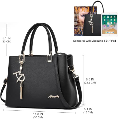 Image of Womens Purses and Handbags Shoulder Bags Top Handle Satchel Tote Bag