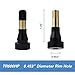 CKAuto TR600HP High Pressure Brass Rubber Snap-in Tire Valve Stem (50pcs/Bag)