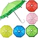 NSBELL 5PCS Cute Doll Toys Sunny Rainy Umbrella for American Girl Dolls and Other 18 inch Dolls Decoration Games Photography Props Supplies