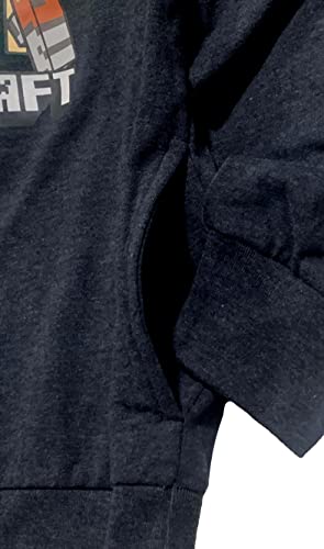 Minecraft Boys' Bobble Mobbin Pullover Hoodie3