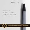 Cross Calais Refillable Ballpoint Pen Presented in a Luxury Gift Box - Medium Point, Black Ink, Matte Gray & Black #2