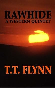 Hardcover Rawhide: A Western Quintet [Large Print] Book