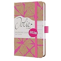 SIGEL J6101 Weekly Planner Jolie 2026-1 Year - Approx. A5 - Indigo Blue - 2 Pages = 1 Week - Hardcover - 80 Gsm - Blue - 174 P. - FSC-certified - View #4