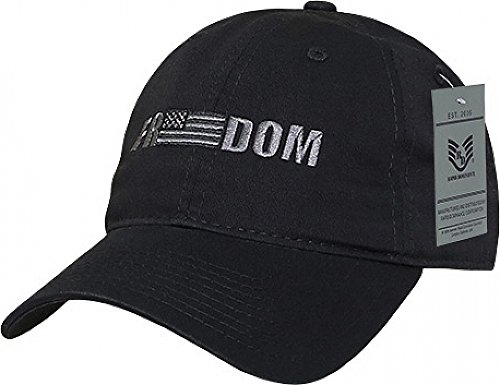 Relaxed Graphic Cap, Freedom 1, Black 2
