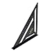 VINCA Rafter Triangle Square, ARLS-12 12 inch, Aluminum Black Finished