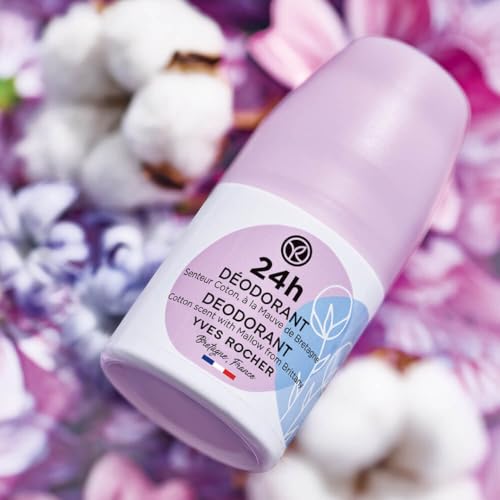 Yves Rocher Roll-on Deodorant 24 Hours Protection Cotton and Mallow for Women - 50 ml. / 1.7 fl.oz.… image 5