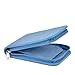 Lanxivi 12 Fountain Pen Case, Rollerball Pen Case Blue Color, Waterproof Canvas Pen Display Holder Organizer Bag