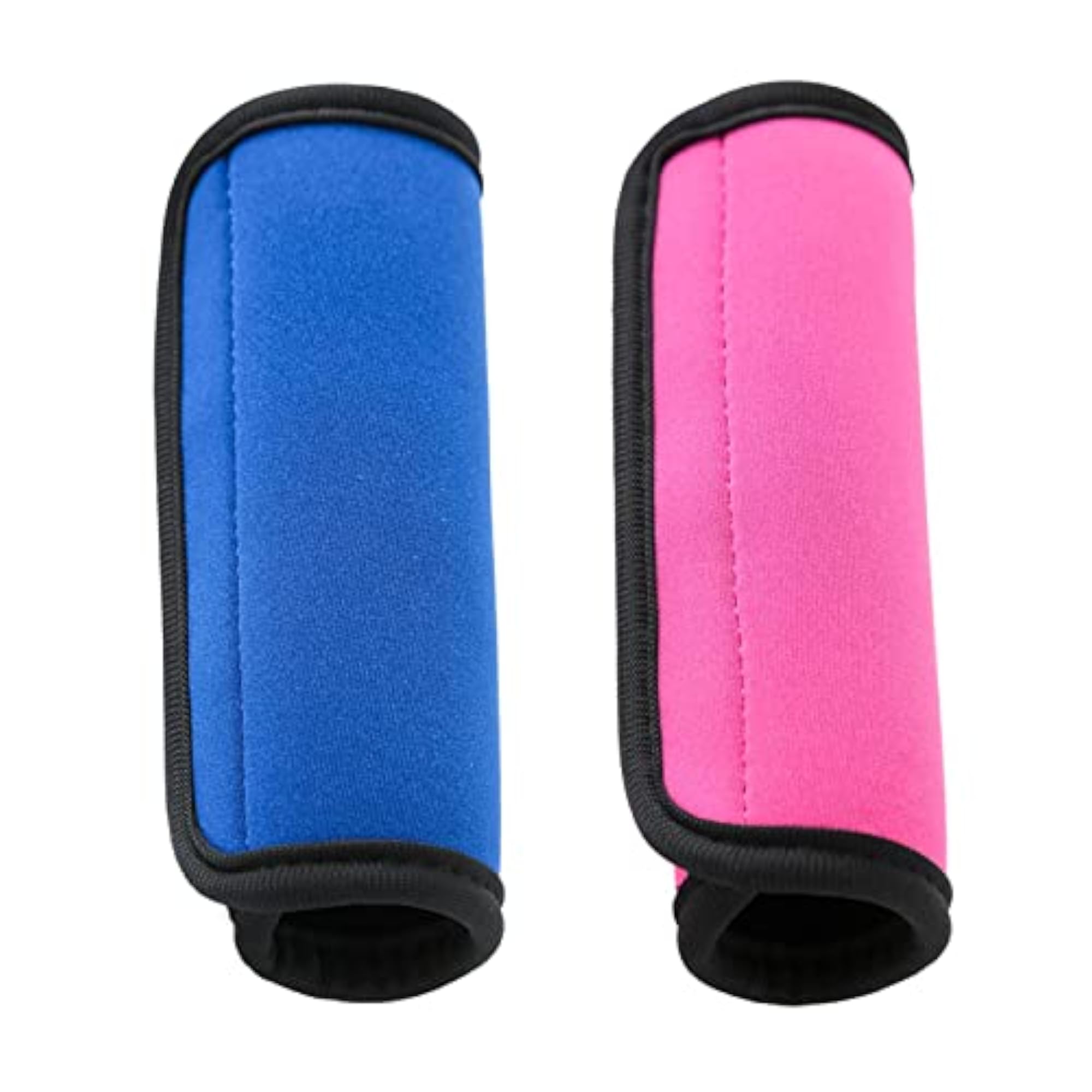 Universal Neoprene Handle Wraps for Travel Bag, Pink