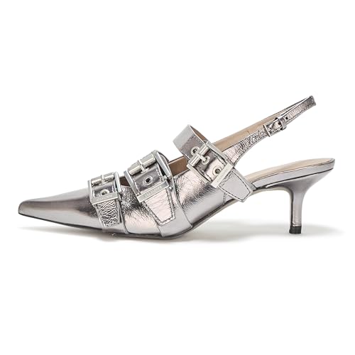 Women's Grace Buckle Heel Pump2