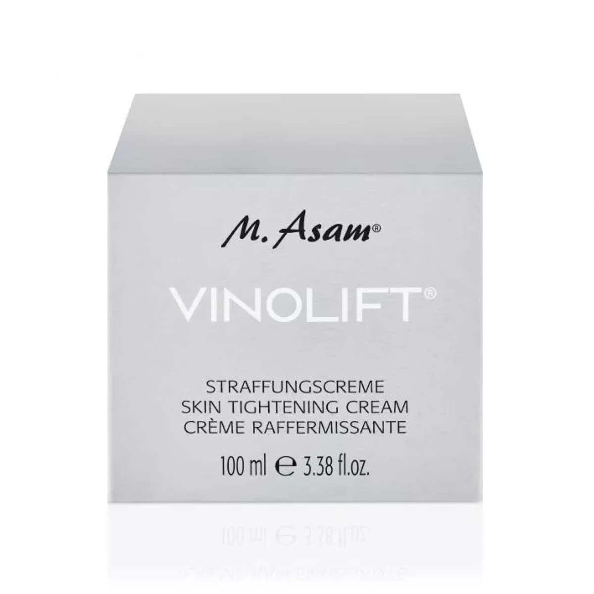 M. Asam VINOLIFT krem ujędrniający (100 ml) – ujędrniający krem do suchej skóry, redukuje linie i zmarszczki, pielęgnujący krem do twarzy z komórkami macierzystymi winogron, kapsułkowanym OPC