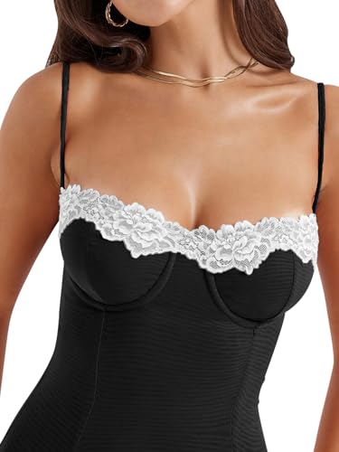 Image of Zebaexf Women Slip Maxi Dress Sleeveless Backless Bodycon Party | Soft stretch fabric, open-back straps, slim bodycon shape, party, prom, vacation and cocktail looks