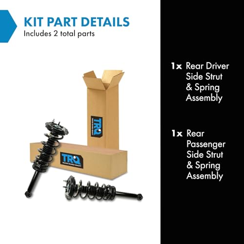 Image of TRQ Rear Strut and Spring Assembly Set 2 Piece