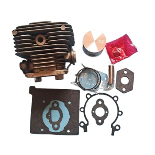 Cilindro OM36 de 38 mm repuesto de motor de desbrozadora kit pistón y segmentos 2