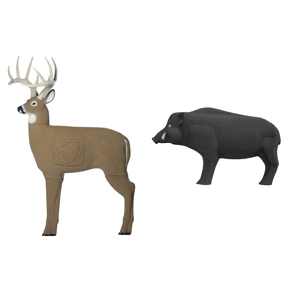 GlenDel Buck 3D Archery Target with Replaceable Insert Core