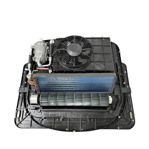 12V 24V Parkplatz Auto Klimaanlage Dach LKW AC Einheit für Wohnmobil RV Caravan Camper Zubehör Effiziente Kühlung-6