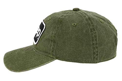 Jeep Premium Chino Twill Embroidered Patch Text Logo Hat - Green #TOP4