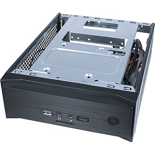 Inter-Tech MW-01 II Mini Tower Noir boîtier PC compact de bureau