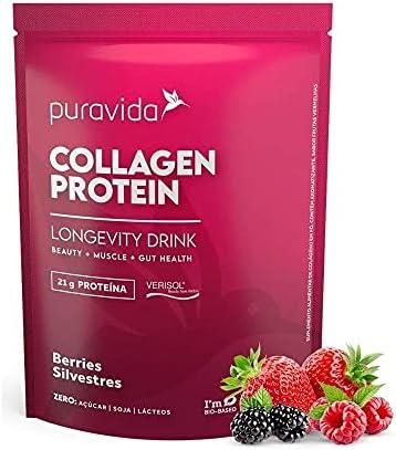 Collagen Protein Verisol Puravida 450 gr (Berries Silvestres)