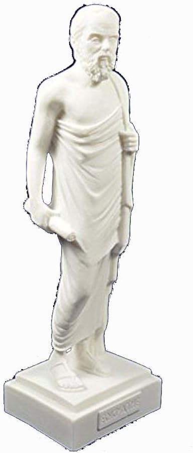 Estia Creations Ancient Greek Philosopher Socrates Statue Sculpture