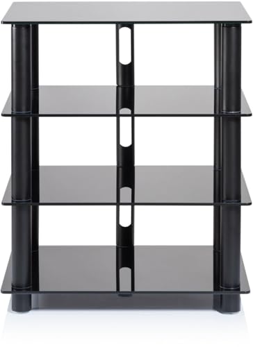 Norstone Epur 4 Noir satin - Meuble Hifi