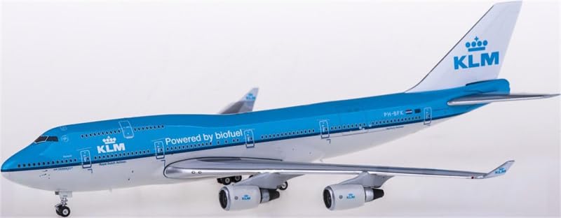 Boeing 747-400 KLM FloZ Phoenix maquette avion décorative de bureau salon métal 1:400 PH-BFK