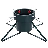 Green Christmas Tree Stand With Water Reservoir | Christmas Tree Holder For Real Tree | Live Christmas Tree Stand And Water Tank