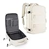 coowoz Mochila de viagem grande para mulheres e homens, mochila de mão, mochila de caminhada, impermeável, para esportes ao ar livre, Off-white, Large, Mochilas de viagem