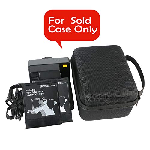 Funda rígida para Polaroid Now I-Type khanka negra con cremallera ideal para proteger tu cámara 5