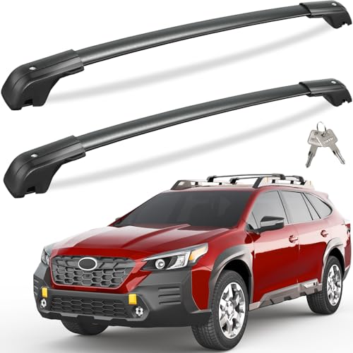 Tuyoung Lockble 260lbs Roof Rack Cross Bars Compatible with Subaru Outback Wilderness 2022 2023 2024...