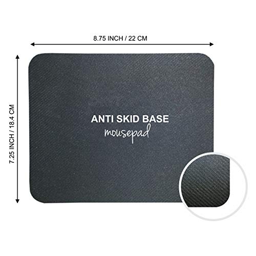 Image of PAPER PLANE DESIGN Mouse Pad Anti Skid for Laptops and Desktop Computers at Home Or Office Design 31 (Multi-7)