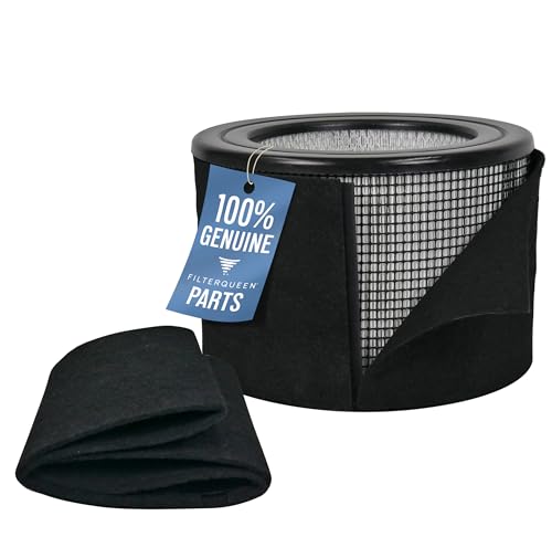 FilterQueen Defender Air Purifier Replacement Filter Bundle, Medi-Filter and Charcoal Pre-Filter Wraps
