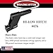 Roadmaster 076 Hi-Low Receiver Hitch with 6