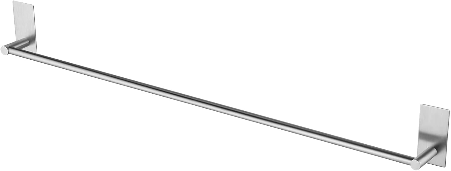 KES Adhesive Towel Bar 30Inch Bathroom No Drill Towel