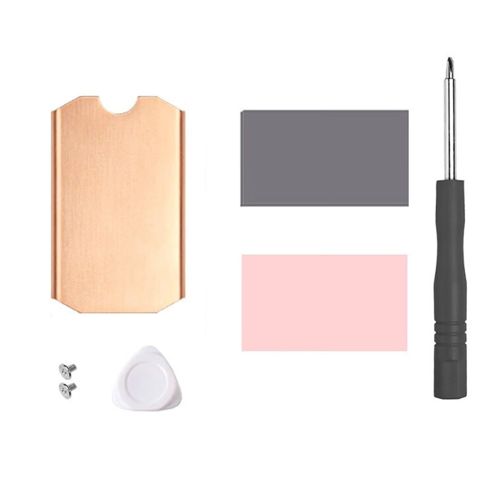 Refroidisseur M.2 en cuivre pur anti-oxydation pour SSD 2242 2280