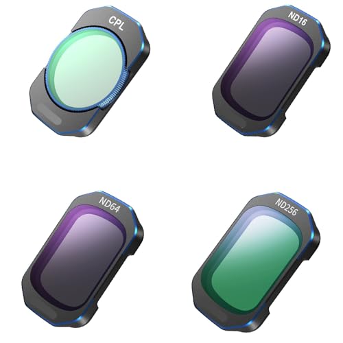 �݊���������܂�DJI Pocket 3�ACPL ND16�A32�A64�A256�A�u���b�N�g�U�����Y�t�B���^�[�Z�b�g�ɑΉ�(CPL ND16 64 256)
