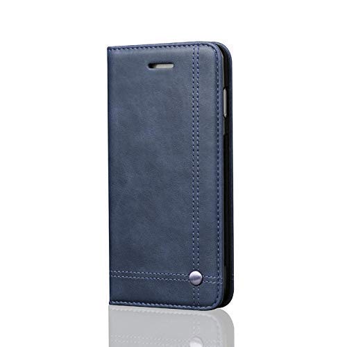 Image of Pikkme Samsung Galaxy M21 2021 / M21 / M30s Leather Flip Cover Wallet Case for Samsung Galaxy M21 2021 / M21 / M30s (Blue)