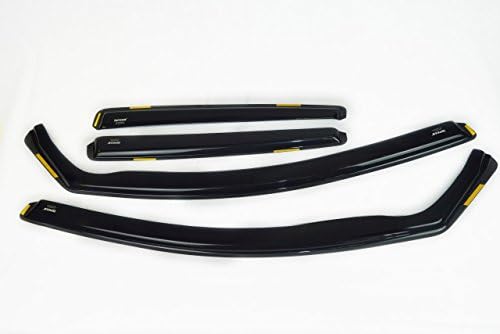 Ispeed Wind Deflectors FOR FORD GALAXY MK2 5-doors 2007-2015 4-pc Tinted