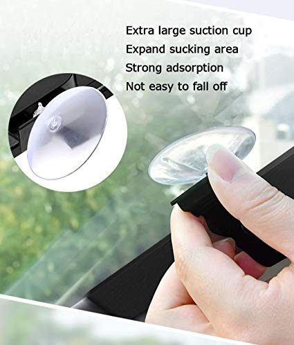 Image of Car Windshield Shades for Front Window, Retractable Automotive Sunshades Car Heat Sun UV Protector Cover for Keep Your Vehicle Cool, Fits Various Car Windshields Automotive Sunshades (26 inch)