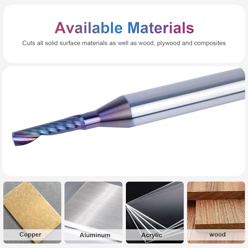 SpeTool TAC Coated O Flute Bit
