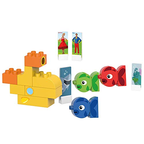 Petits Poissons BIOBUDDI BB-0109 jeu de construction briques colorees premier age