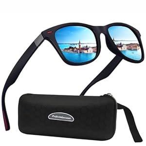 Sunglasses Men Polarised,Sunglasses Women Polarised For Fishing Driving Hiking Ultralight Classic Vintage Sun Glasses UV Protection
