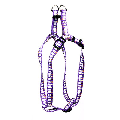 Image of Yellow Dog Design Standard Step-In Harness, Ghost Party, Extra Small 4.5 inch - 9 inch