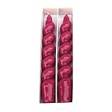 Gedengni Spiral Taper Dinner Candles Conical Stick Candles H 19 cm for Holiday Wedding Party (Deep...