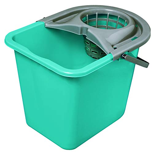 YORK 14 L Mop Bucket Without Mop Handle with Wringer Krata for Floor Cleaning, House Clean, Easy Wheels & Big Bucket with Squeezer Stable and Durable Bucket (B0813TT8KF) Amazon Price History, Amazon Price Tracker